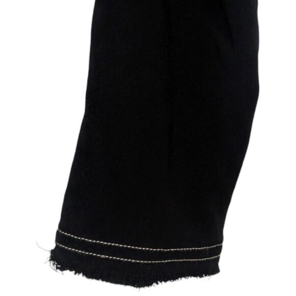 Women's Mistress Rocks Black Cropped Western Style Stretch Jacket, Size Small - Picture 3 of 6